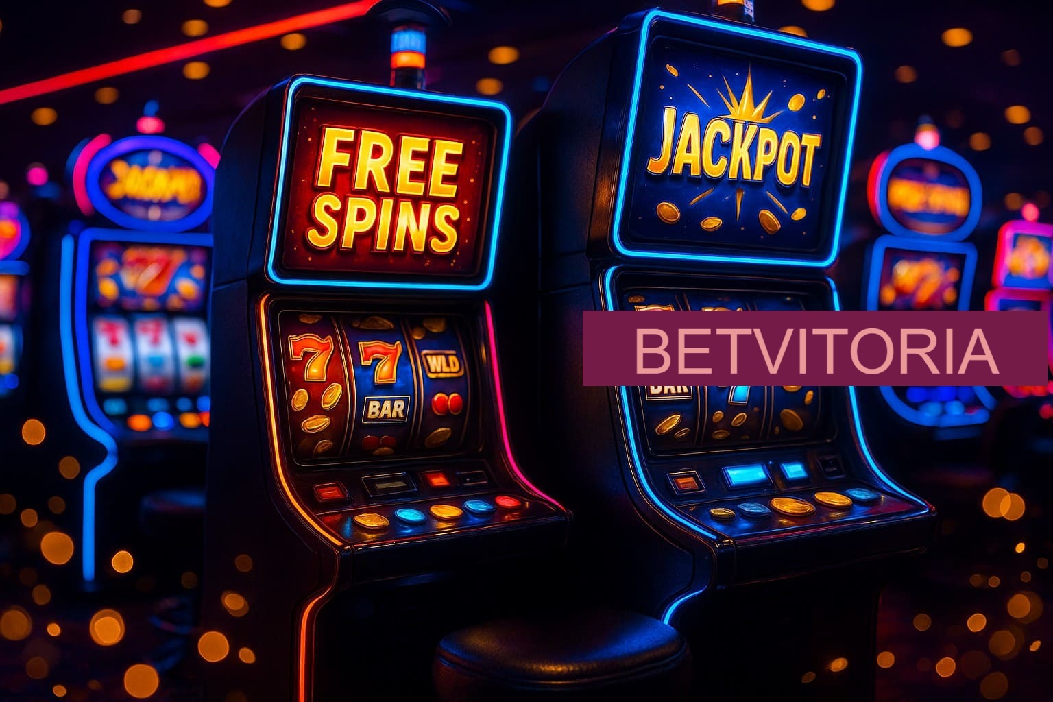 Diversos jogos de caça-níqueis