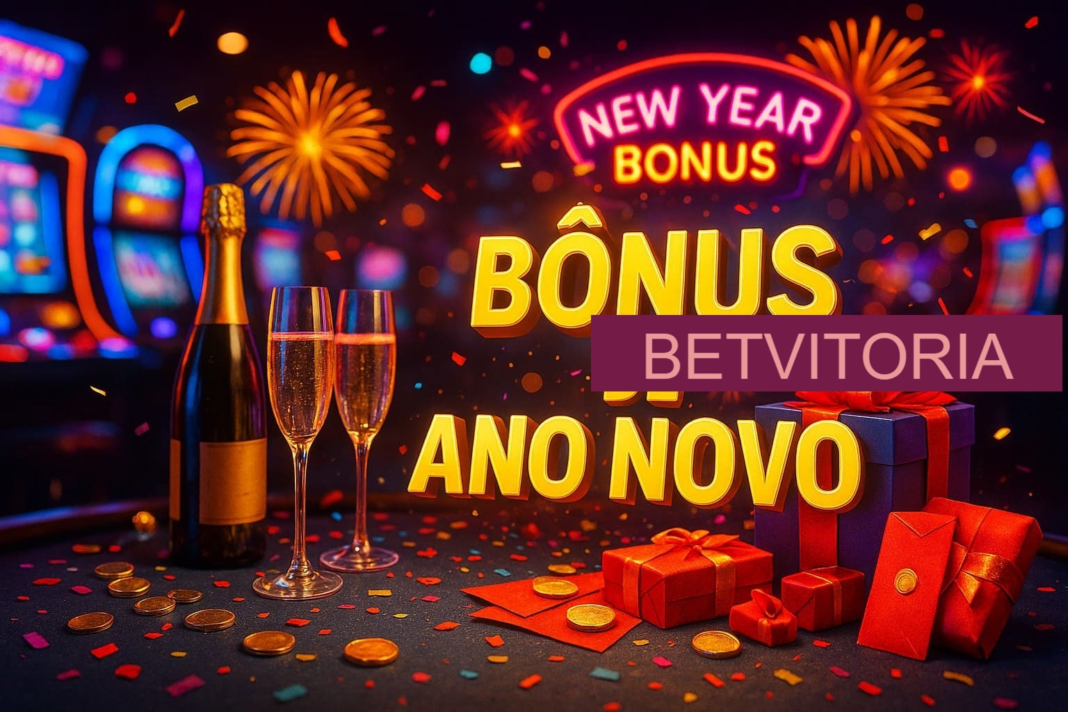 Promoções de Ano Novo no BETVITORIA